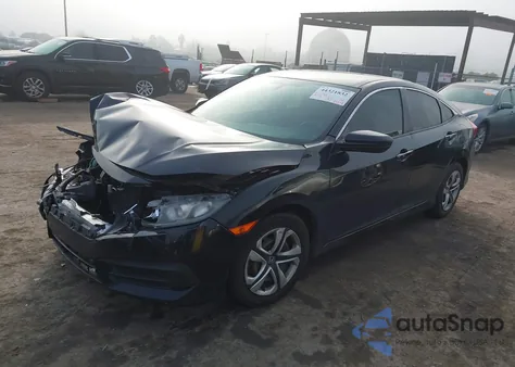 2018 Honda Civic Lx z USA, uszkodzony, nr VIN 19XFC2F50JE040605